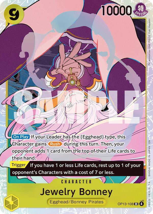 Jewelry Bonney (108) - One Piece Card Game