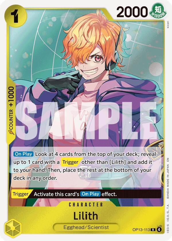 Lilith - One Piece Card Game