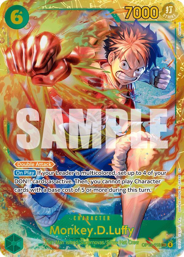 Monkey.D.Luffy (118) - One Piece Card Game