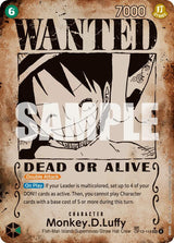 Monkey.D.Luffy (118) (Wanted Poster) - One Piece Card Game