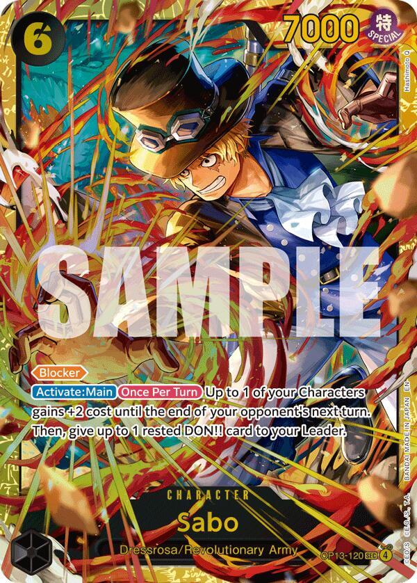 Sabo (120) - One Piece Card Game