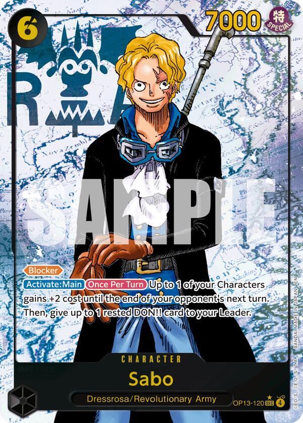 Sabo (120) (Parallel) - One Piece Card Game