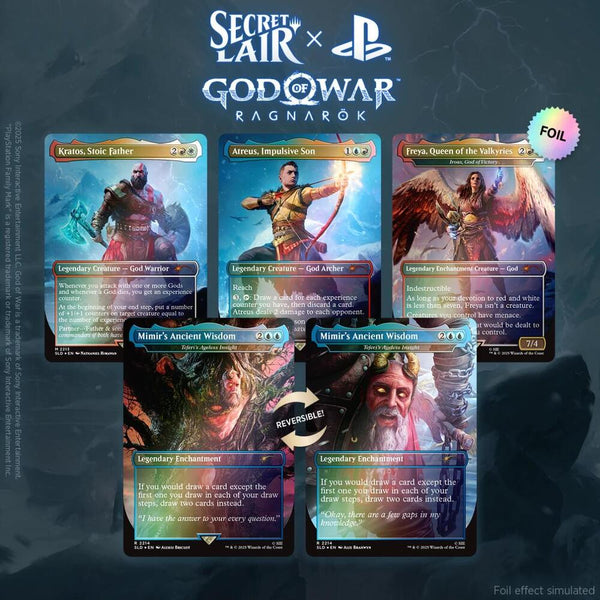 Secret Lair x God of War: Norse - Traditional Foil Edition - Magic: The Gathering