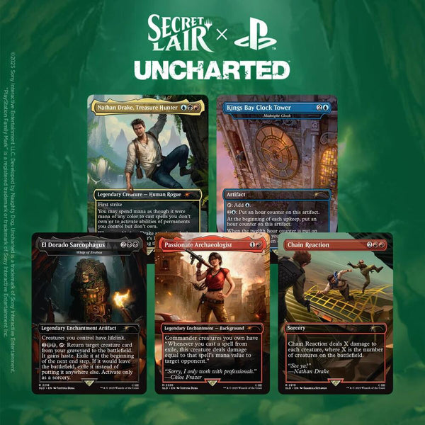 Secret Lair x Uncharted - Non-Foil Edition - Magic: The Gathering