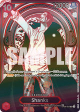 Shanks - OP09-004 (SP) (Silver) - One Piece Card Game