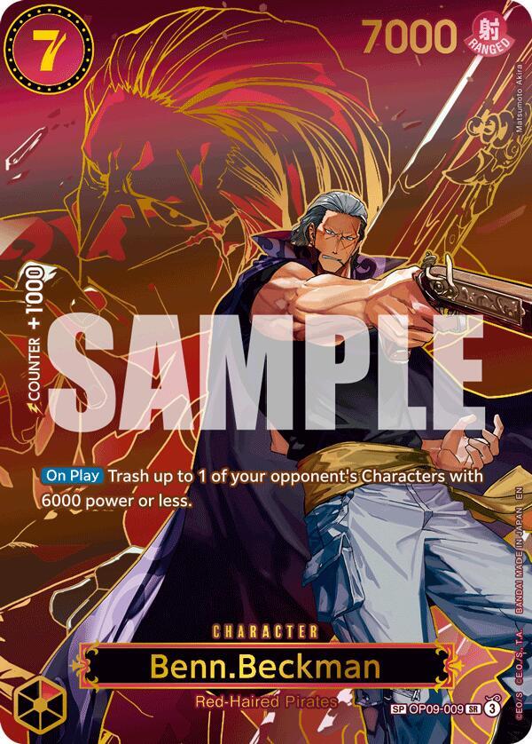 Benn.Beckman (SP) - One Piece Card Game