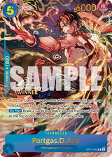 Portgas.D.Ace - OP07-053 (3rd Anniversary Winner) - One Piece Card Game