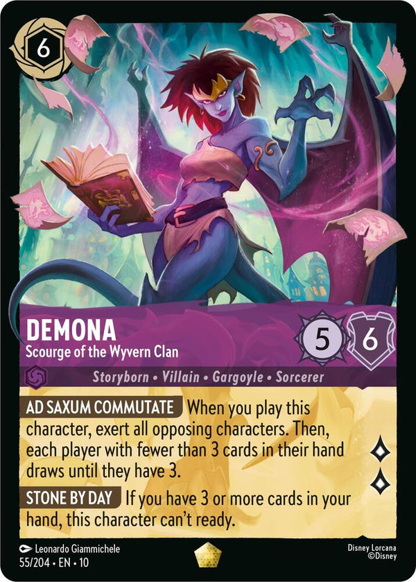 Demona - Scourge of the Wyvern Clan - Disney Lorcana