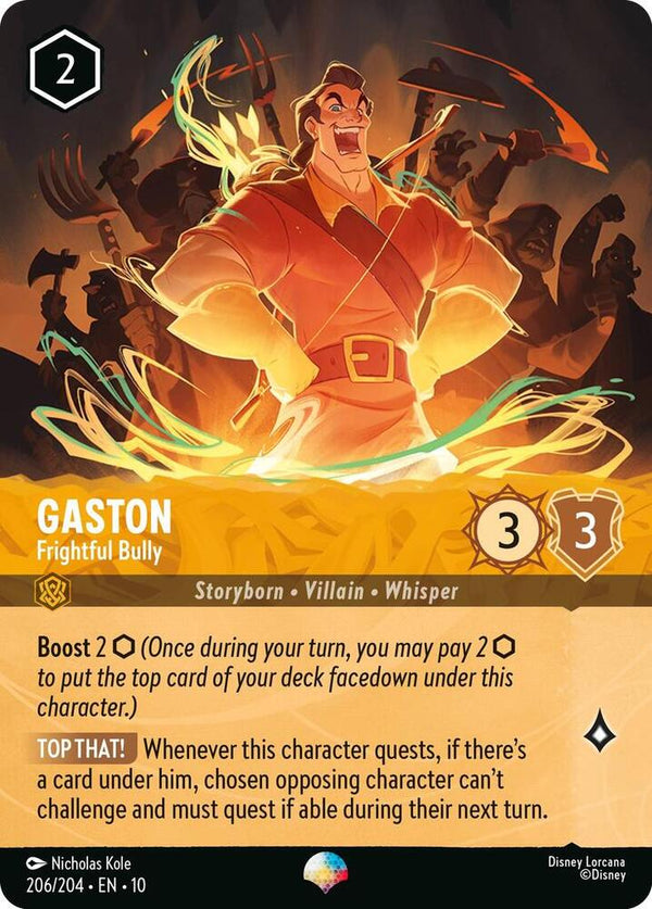 Gaston - Frightful Bully (Epic) - Disney Lorcana