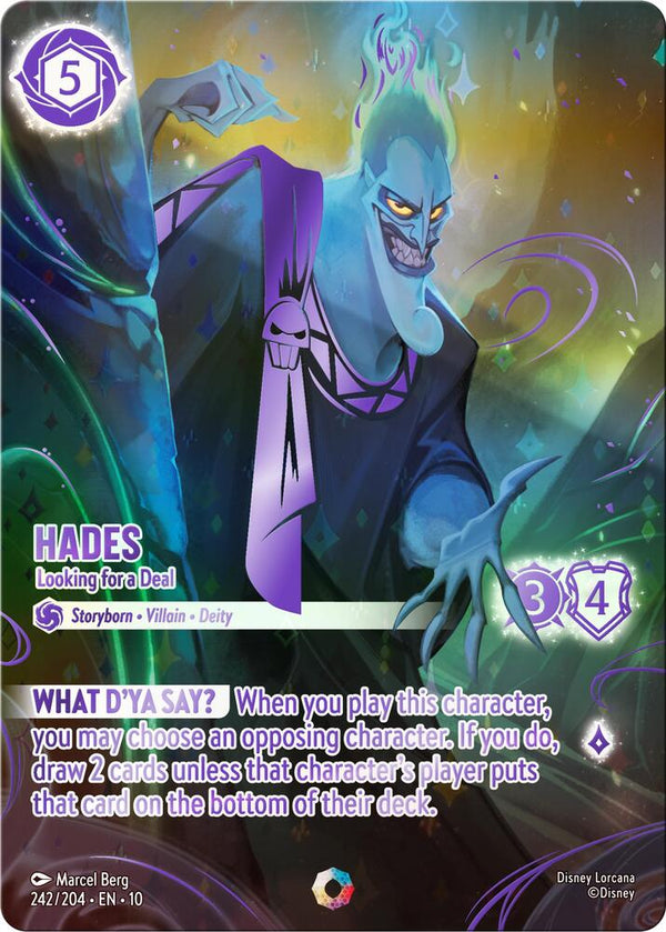 Hades - Looking for a Deal (Iconic) - Disney Lorcana