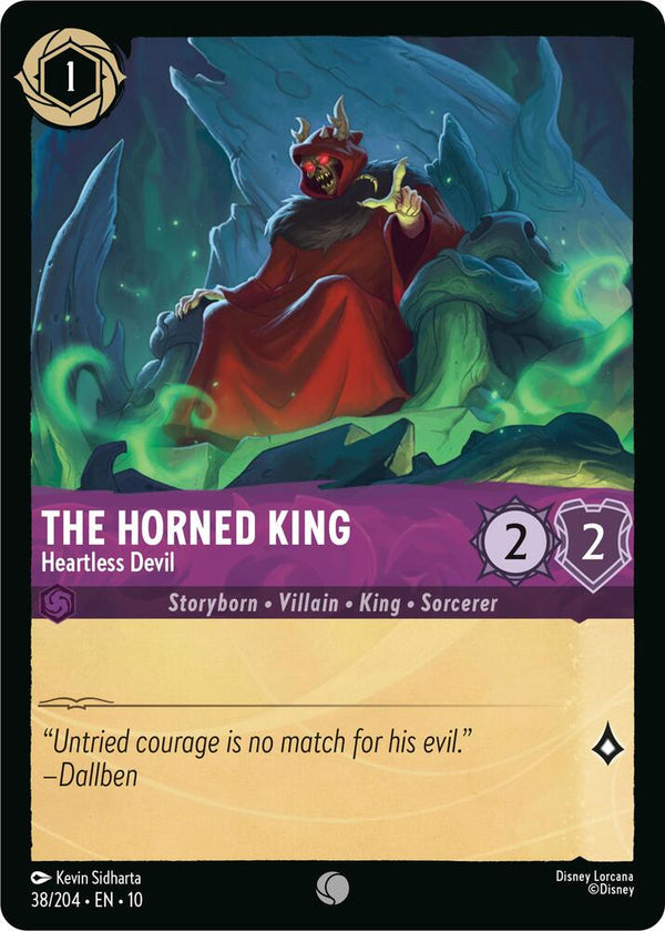 The Horned King - Heartless Devil - Disney Lorcana