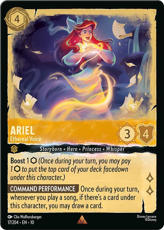 Ariel - Ethereal Voice - Disney Lorcana