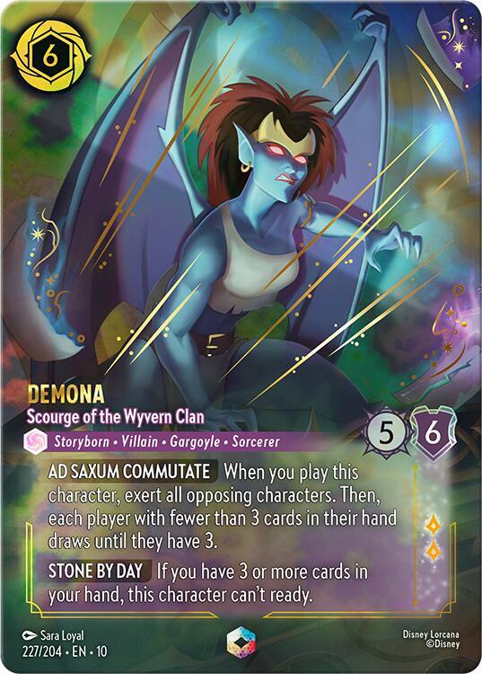 Demona - Scourge of the Wyvern Clan (Enchanted) - Disney Lorcana
