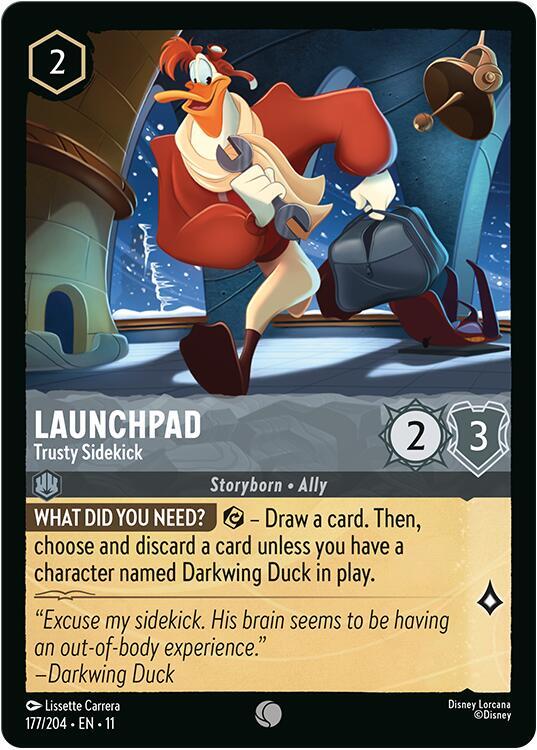 Launchpad - Trusty Sidekick - Disney Lorcana