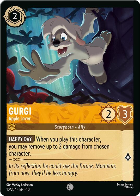 Gurgi - Apple Lover - Disney Lorcana