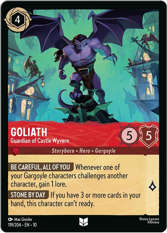 Goliath - Guardian of Castle Wyvern - Disney Lorcana