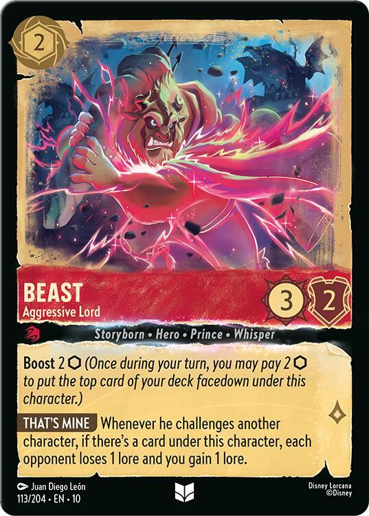 Beast - Aggressive Lord - Disney Lorcana