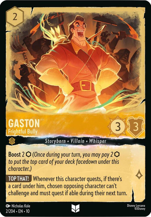 Gaston - Frightful Bully - Disney Lorcana