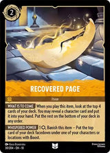 Recovered Page - Disney Lorcana