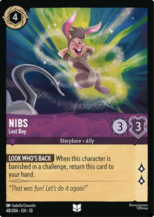 Nibs - Lost Boy - Disney Lorcana