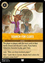 Search For Clues - Disney Lorcana