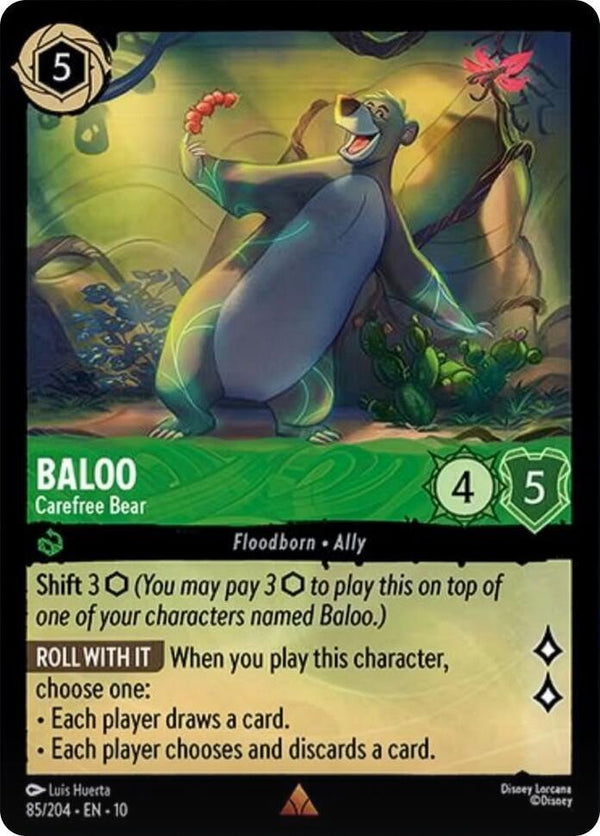 Baloo - Carefree Bear - Disney Lorcana
