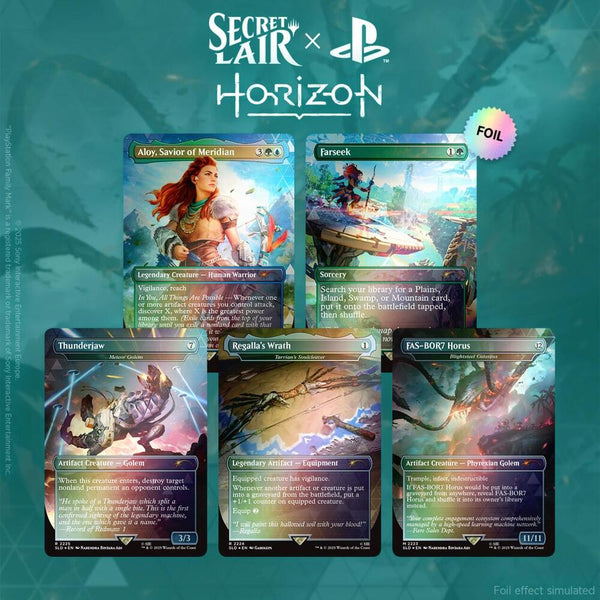 Secret Lair x Horizon: Into the Forbidden West - Rainbow Foil Edition - Magic: The Gathering