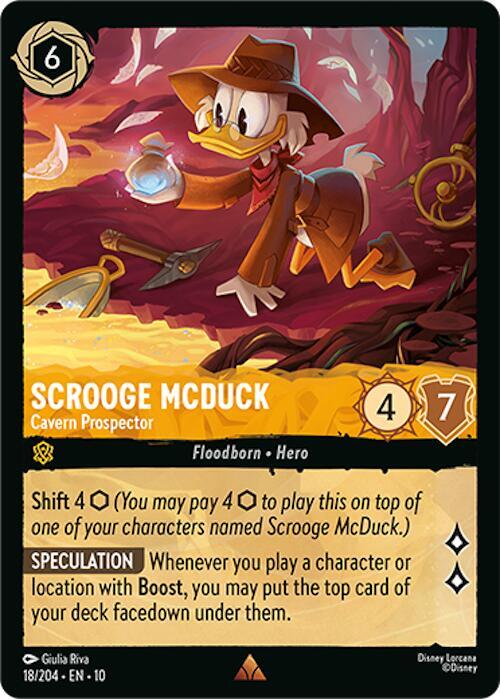 Scrooge McDuck - Cavern Prospector - Disney Lorcana