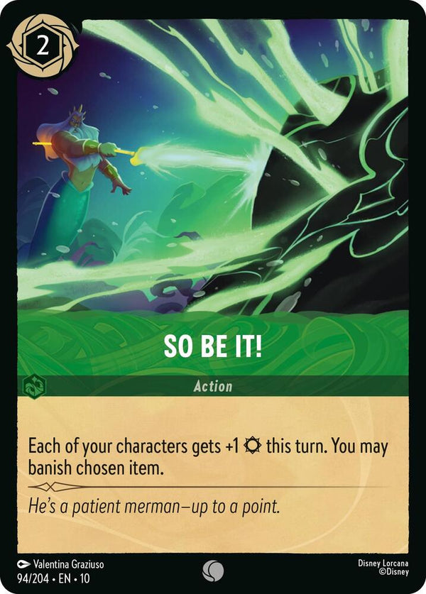 So Be It! - Disney Lorcana