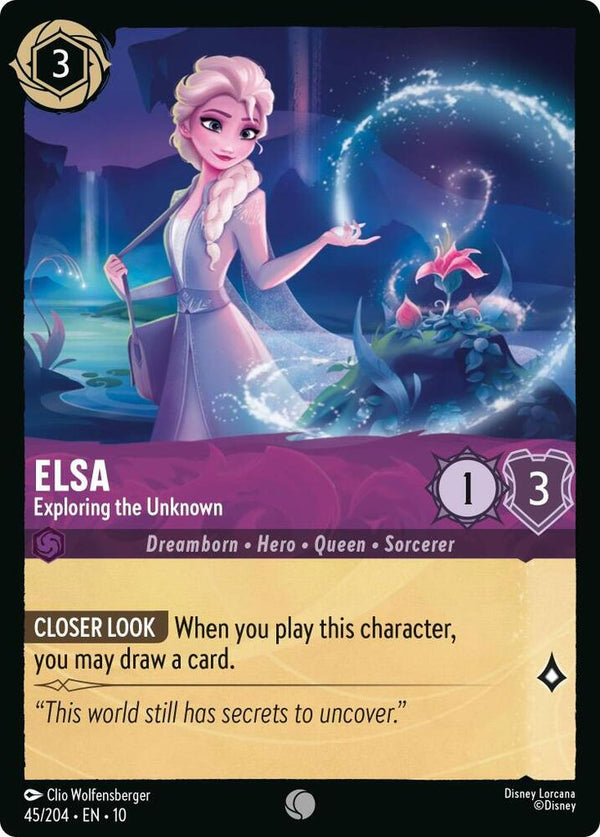 Elsa - Exploring the Unknown - Disney Lorcana