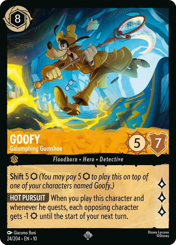Goofy - Galumphing Gumshoe - Disney Lorcana