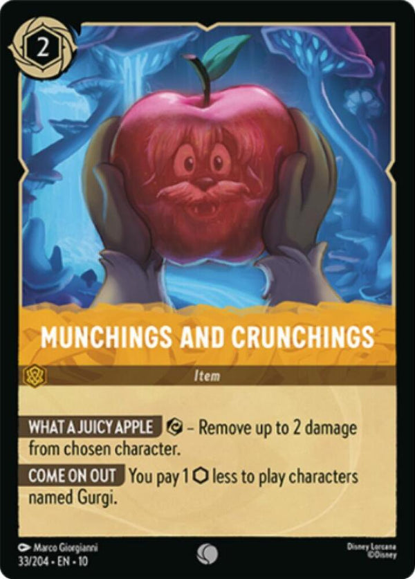 Munchings and Crunchings - Disney Lorcana