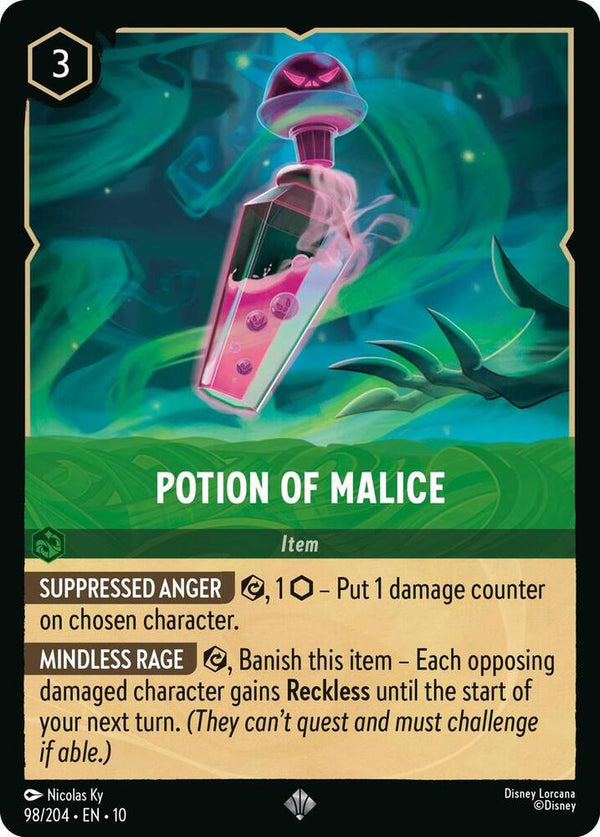 Potion of Malice - Disney Lorcana