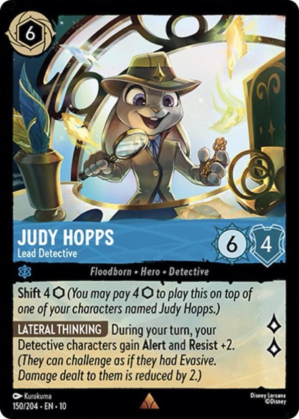 Judy Hopps - Lead Detective - Disney Lorcana