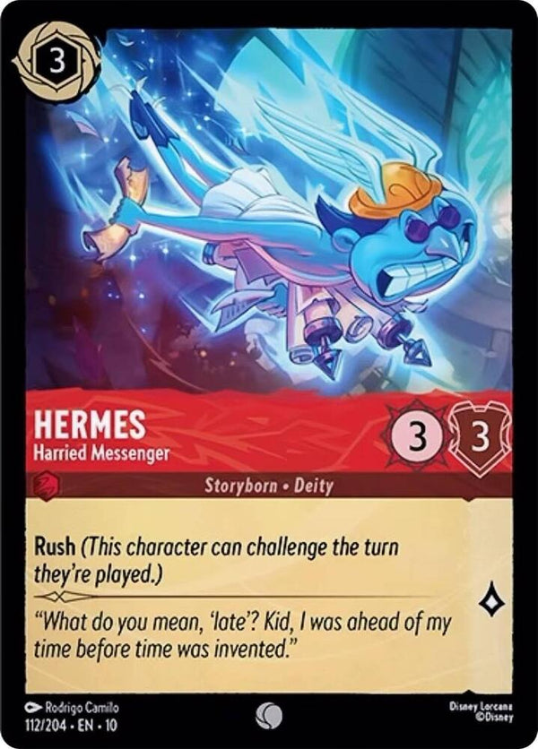 Hermes - Harried Messenger - Disney Lorcana