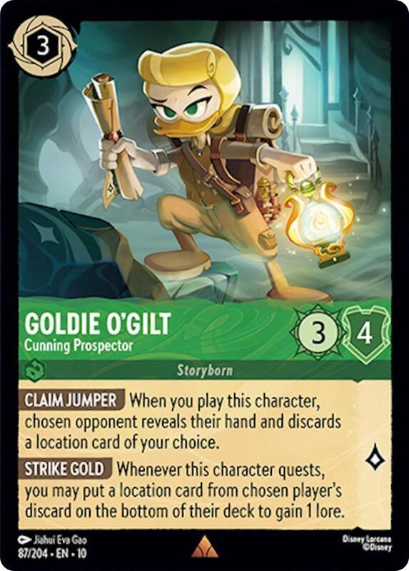 Goldie O'Gilt - Cunning Prospector - Disney Lorcana