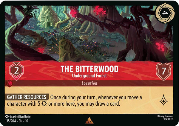 The Bitterwood - Underground Forest - Disney Lorcana