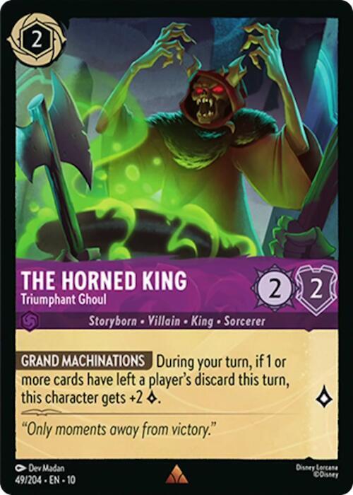 The Horned King - Triumphant Ghoul - Disney Lorcana