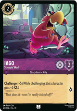 Iago - Stompin' Mad - Disney Lorcana