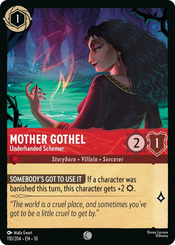 Mother Gothel - Underhanded Schemer - Disney Lorcana