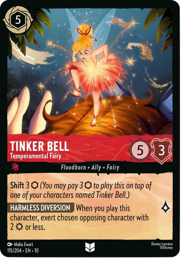 Tinker Bell - Temperamental Fairy - Disney Lorcana