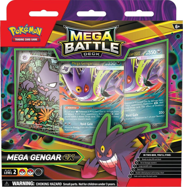Mega Battle Deck (Mega Gengar ex) - Pokémon