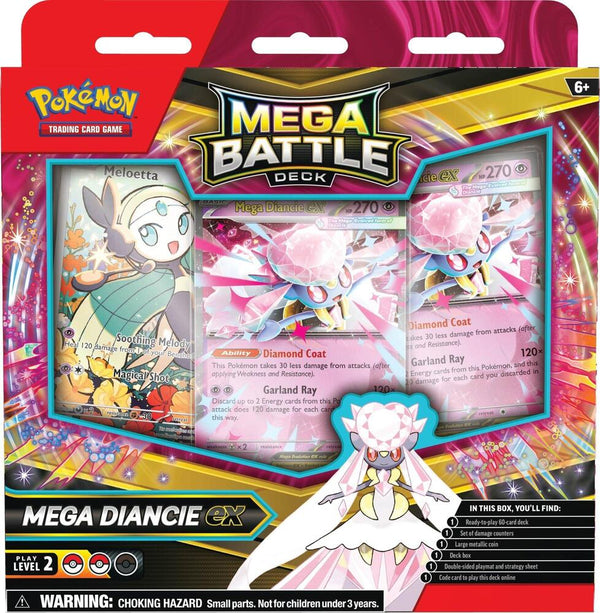 Mega Battle Deck (Mega Diancie ex) - Pokémon