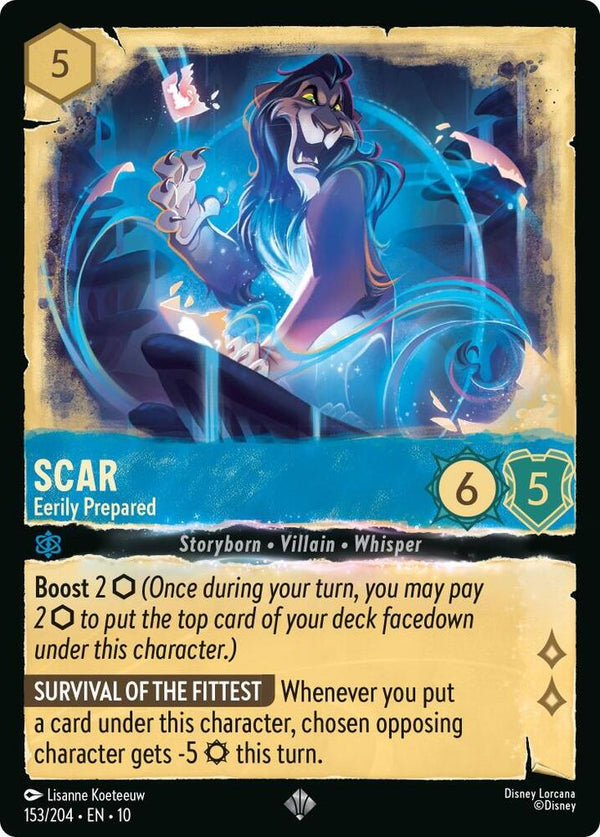 Scar - Eerily Prepared - Disney Lorcana