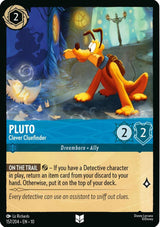 Pluto - Clever Cluefinder - Disney Lorcana