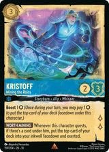 Kristoff - Mining the Ruins - Disney Lorcana