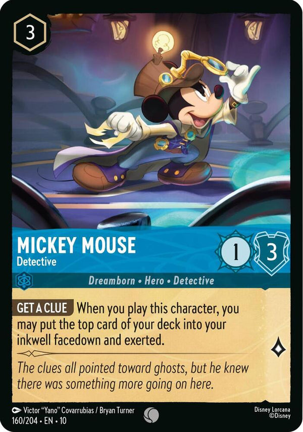 Mickey Mouse - Detective - Disney Lorcana