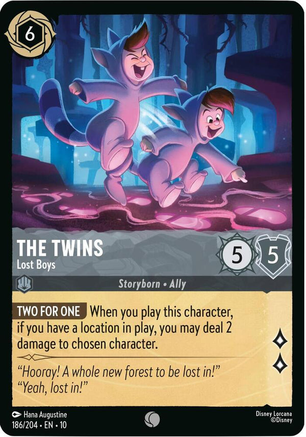 The Twins - Lost Boys - Disney Lorcana