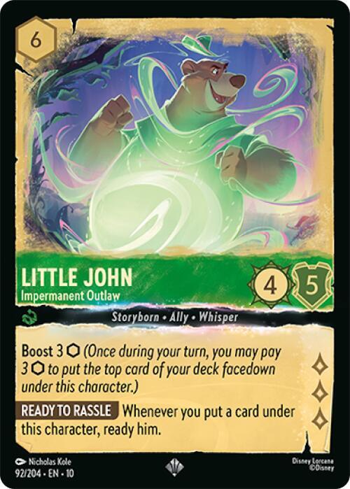 Little John - Impermanent Outlaw - Disney Lorcana