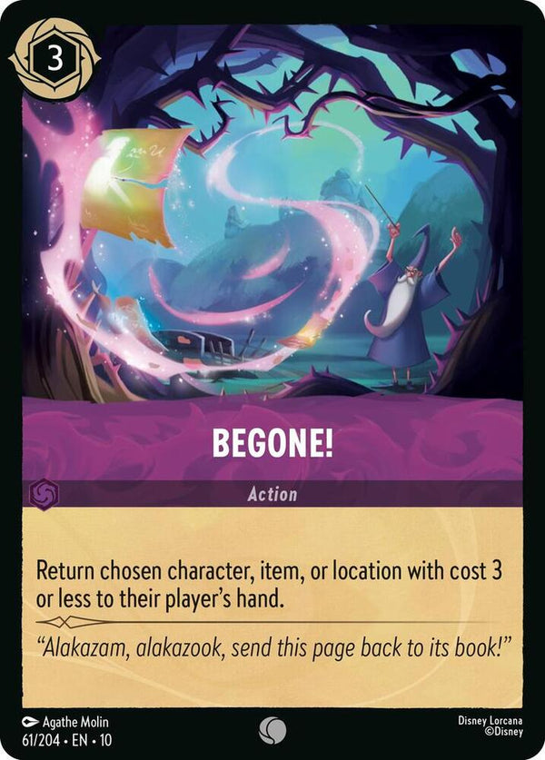Begone! - Disney Lorcana